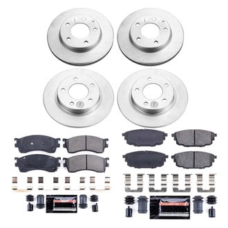 PowerStop® - Z23 Evolution Geomet® Plain Brake Kit