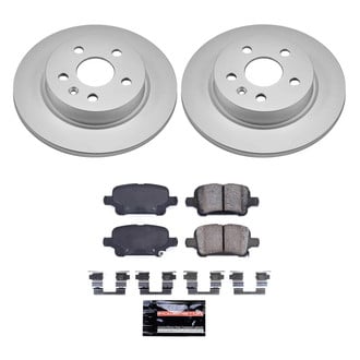PowerStop® - Z23 Evolution Geomet® Plain Rear Brake Kit