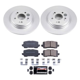 PowerStop® - Z23 Evolution Geomet® Plain Rear Brake Kit