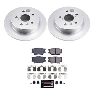 PowerStop® - Z23 Evolution Geomet® Plain Rear Brake Kit