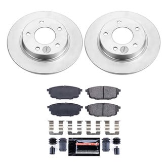 PowerStop® - Z23 Evolution Geomet® Plain Rear Brake Kit