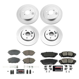 PowerStop® - Z23 Evolution Geomet® Plain Brake Kit