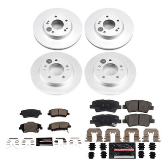 PowerStop® - Z23 Evolution Geomet® Plain Brake Kit