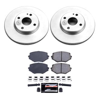 PowerStop® - Z23 Evolution Geomet® Plain Front Brake Kit