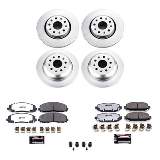 PowerStop® - Z36 Evolution Geomet® Plain Brake Kit