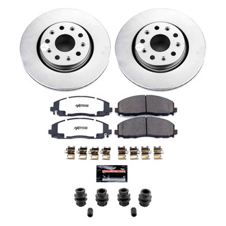 PowerStop® - Z36 Evolution Geomet® Plain Front Brake Kit