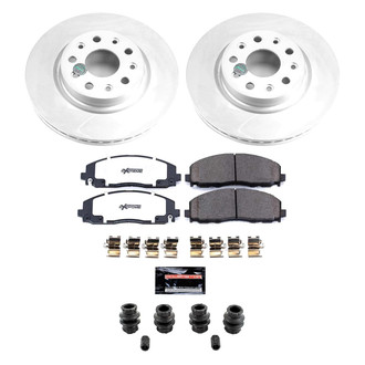 PowerStop® - Z36 Evolution Geomet® Plain Front Brake Kit