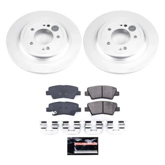 PowerStop® - Z23 Evolution Geomet® Plain Rear Brake Kit