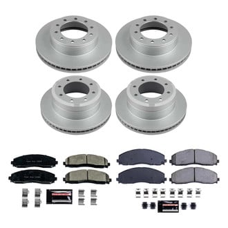 PowerStop® - Z23 Evolution Geomet® Plain Front and Rear Brake Kit