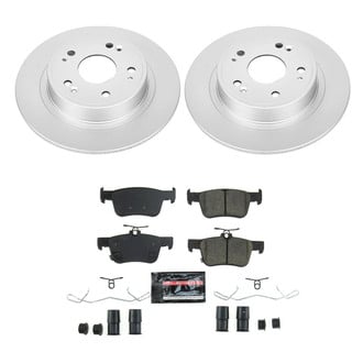 PowerStop® - Z23 Evolution Geomet® Plain Rear Brake Kit