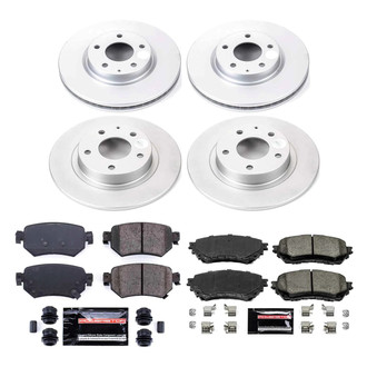 PowerStop® - Z23 Evolution Geomet® Plain Brake Kit