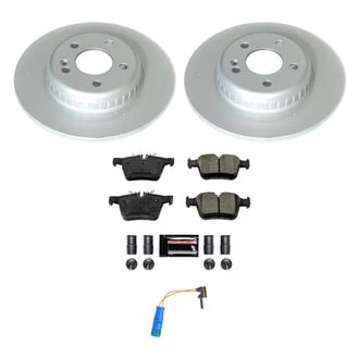 PowerStop® - Z23 Evolution Geomet® Plain Rear Brake Kit