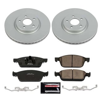 PowerStop® - Z23 Evolution Geomet® Plain Front Brake Kit