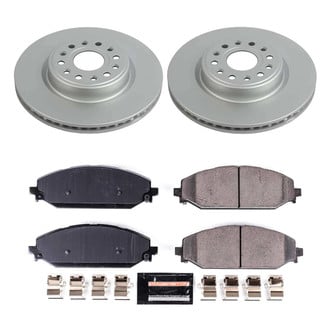PowerStop® - Z23 Evolution Geomet® Plain Front Brake Kit