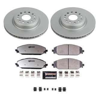 PowerStop® - Z36 Evolution Geomet® Plain Front Brake Kit