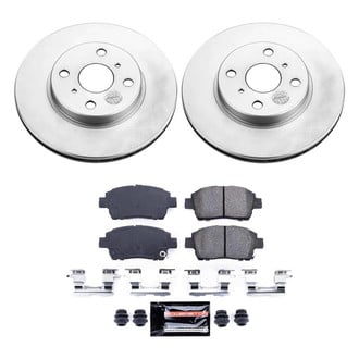 PowerStop® - Z23 Evolution Geomet® Plain Front Brake Kit