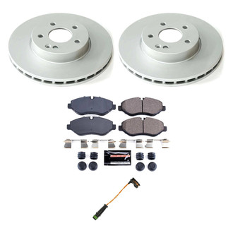 PowerStop® - Z23 Evolution Geomet® Plain Front Brake Kit