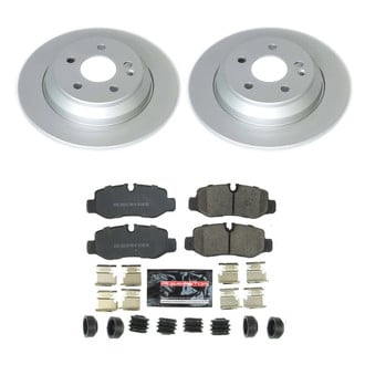 PowerStop® - Z23 Evolution Geomet® Plain Rear Brake Kit