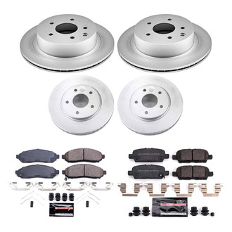 PowerStop® - Z23 Evolution Geomet® Plain Brake Kit