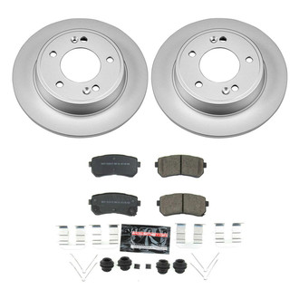 PowerStop® - Z23 Evolution Geomet® Plain Rear Brake Kit