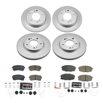 PowerStop® - Evolution Geomet Z23 Plain Brake Kit