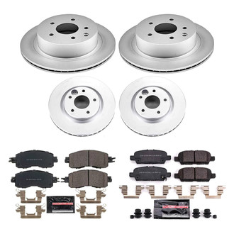 PowerStop® - Z23 Evolution Geomet® Plain Brake Kit