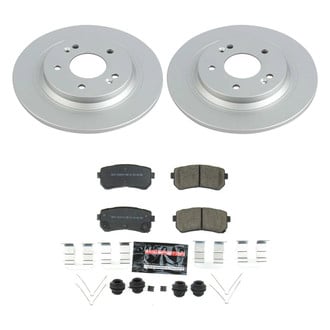 PowerStop® - Z23 Evolution Geomet® Plain Rear Brake Kit