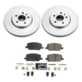 PowerStop® - Z23 Evolution Geomet® Plain Front Brake Kit