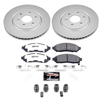 PowerStop® - Z36 Evolution Geomet® Plain Front Brake Kit