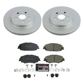 PowerStop® - Z23 Evolution Geomet® Plain Front Brake Kit