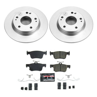 PowerStop® - Z23 Evolution Geomet® Plain Rear Brake Kit
