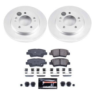 PowerStop® - Z23 Evolution Geomet® Plain Rear Brake Kit
