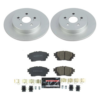 PowerStop® - Z23 Evolution Geomet® Plain Rear Brake Kit