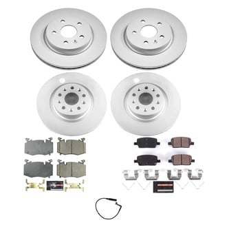 PowerStop® - Z23 Evolution Geomet® Plain Front and Rear Brake Kit