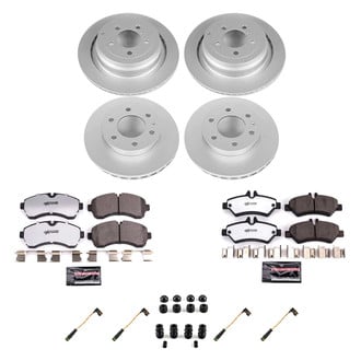 PowerStop® - Z36 Evolution Geomet® Plain Front and Rear Brake Kit
