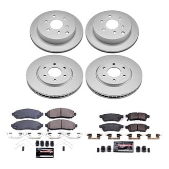 PowerStop® - Z23 Evolution Geomet® Plain Brake Kit