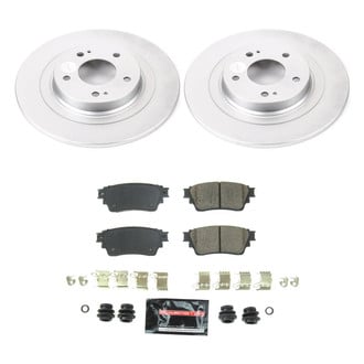 PowerStop® - Z23 Evolution Geomet® Plain Rear Brake Kit