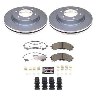 PowerStop® CPK8413-36 - Z36 Evolution Geomet® Plain Front Brake Kit