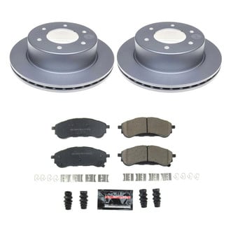 PowerStop® - Z23 Evolution Geomet® Plain Rear Brake Kit