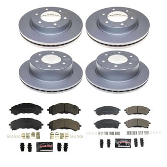 PowerStop® - Z23 Evolution Geomet® Plain Brake Kit