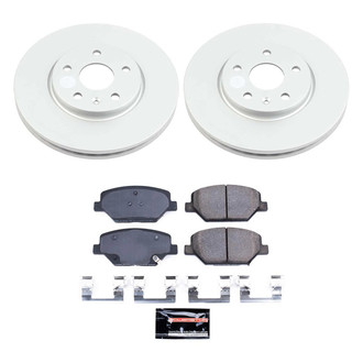 PowerStop® - Z23 Evolution Geomet® Plain Front Brake Kit