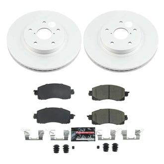 PowerStop® - Z23 Evolution Geomet® Plain Front Brake Kit