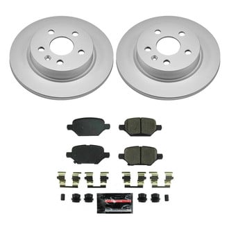 PowerStop® CPK8488-23 - Z23 Evolution Geomet® Plain Rear Brake Kit