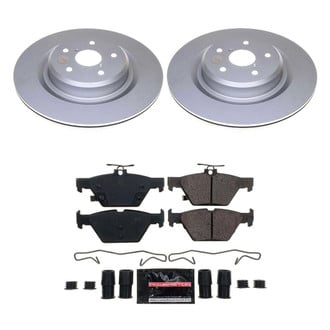 PowerStop® - Z23 Evolution Geomet® Plain Rear Brake Kit
