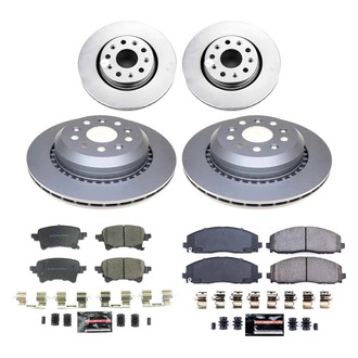PowerStop® - Z23 Evolution Geomet® Plain Brake Kit