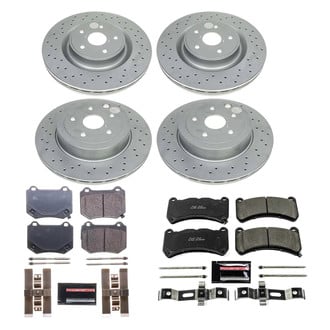 PowerStop® - Evolution Geomet Z23 Plain Brake Kit