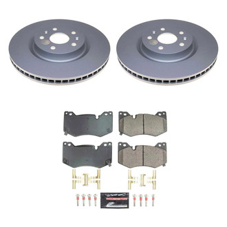 PowerStop® - Z23 Evolution Geomet® Plain Front Brake Kit