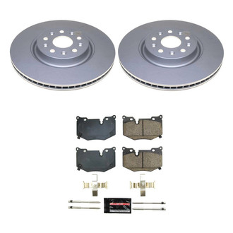 PowerStop® - Z23 Evolution Geomet® Plain Rear Brake Kit