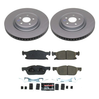 PowerStop® - Z23 Evolution Geomet® Plain Front Brake Kit