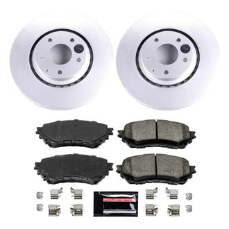 PowerStop® - Z23 Evolution Geomet® Plain Front Brake Kit